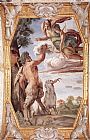 Diana And Acteon Paintings - Homage to Diana by Annibale Carracci